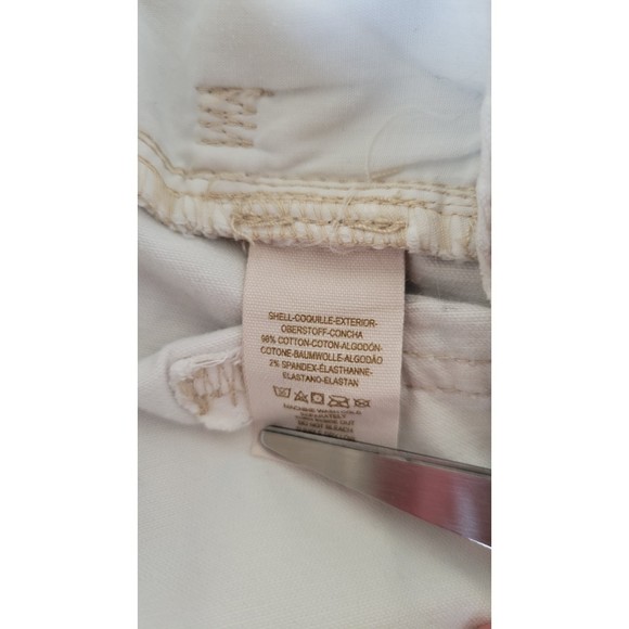 Women's Free People Colorful Splattered White Skinny Jeans - Picture 4 of 4